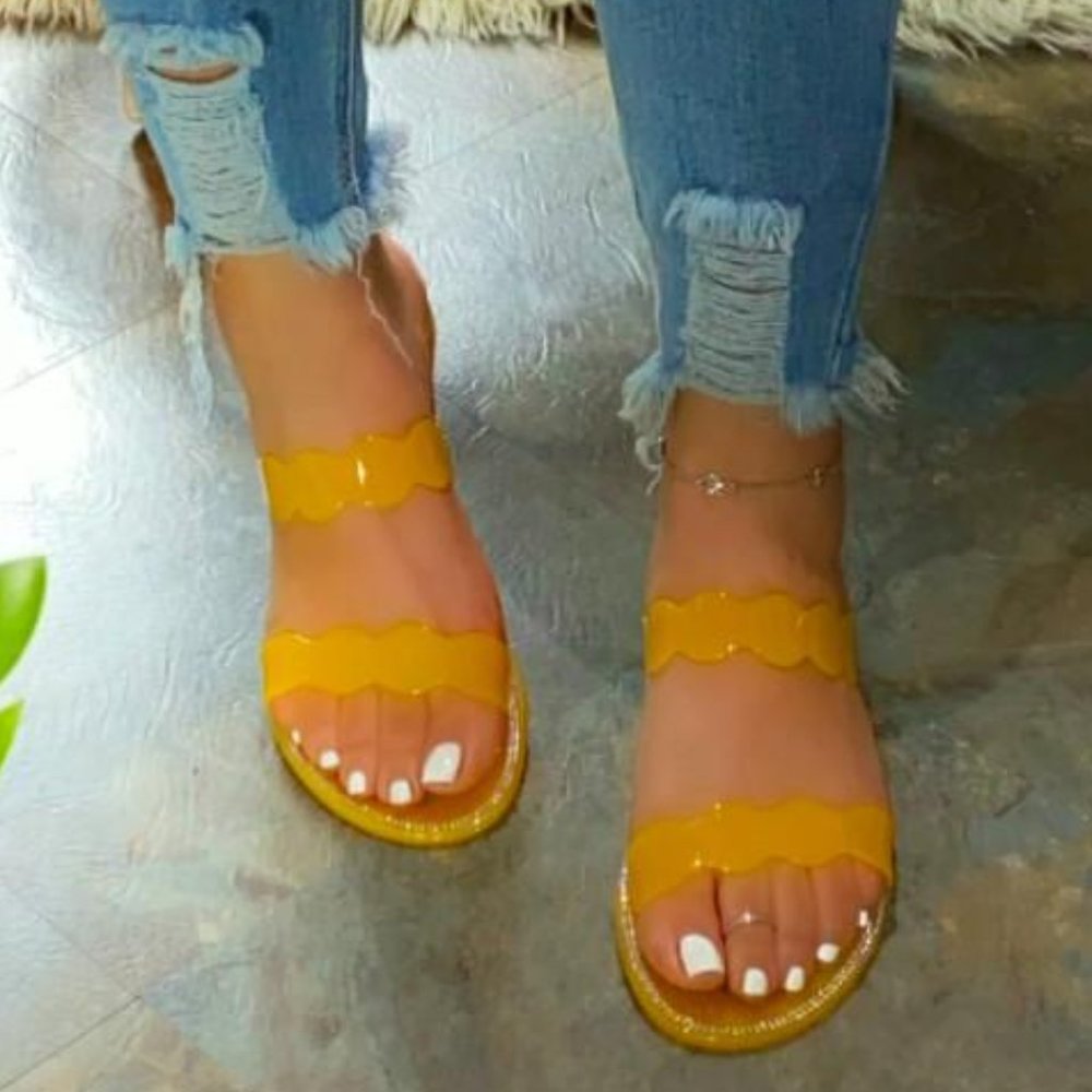 Sienna Sandals - Amber